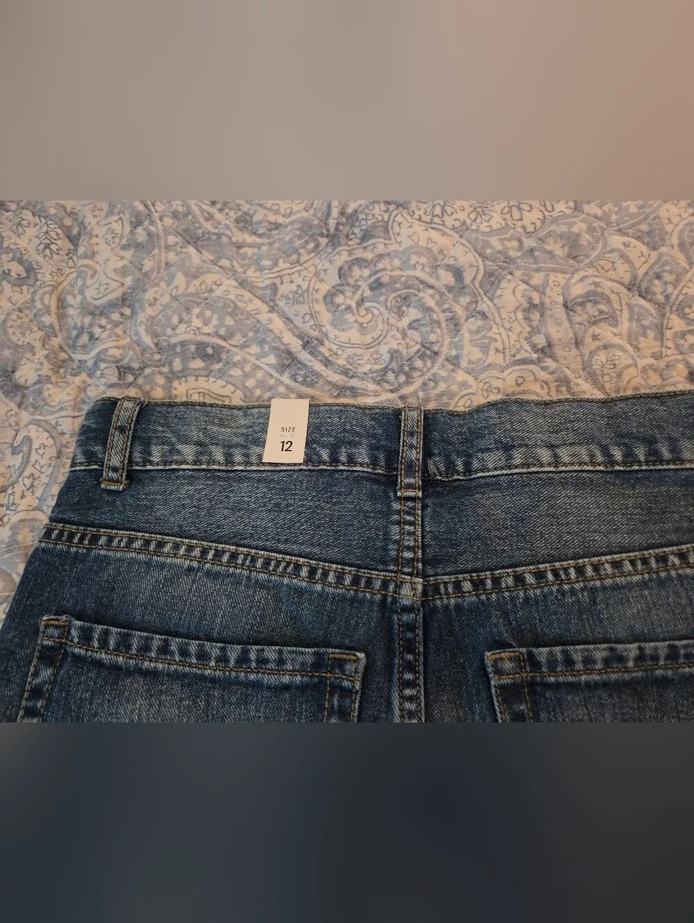 The Children's Place Blue Washed Denim Shorts
